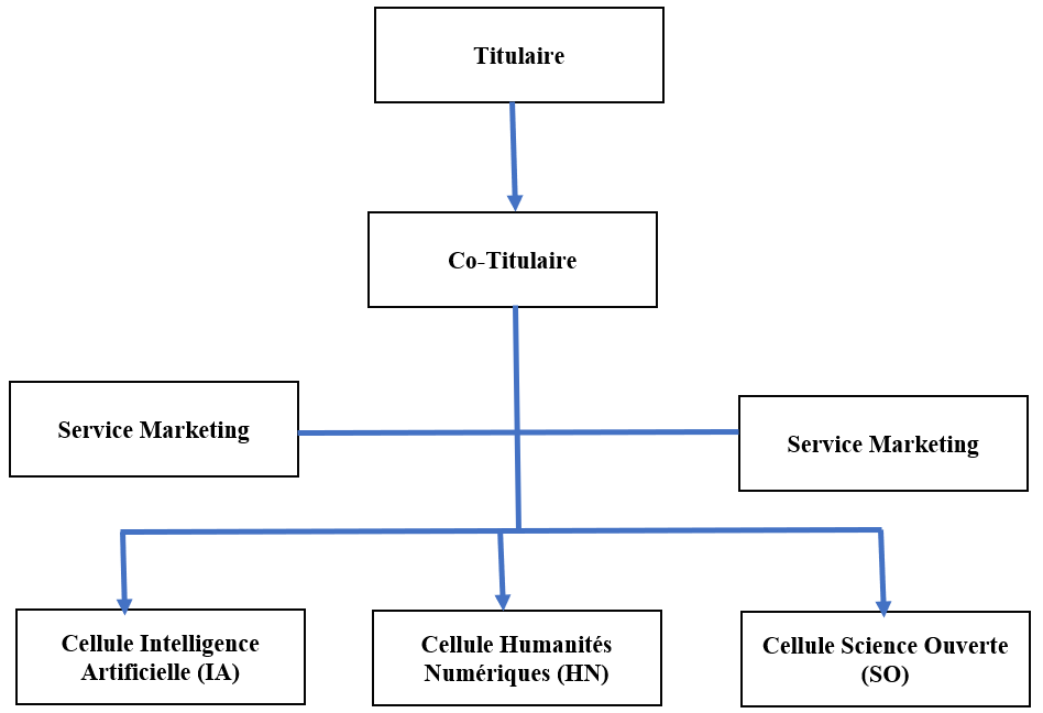 Organigramme de la Chaire UNESCO IAHSO